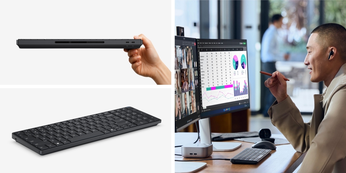 A new desktop form factor for modern workspaces