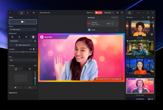 Scenes and watermarks