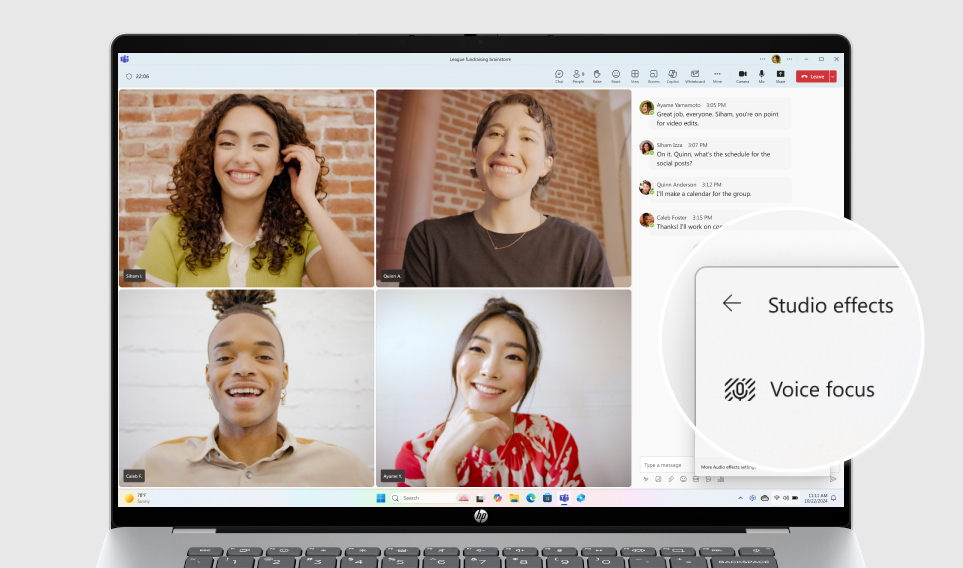 Windows Studio Effects