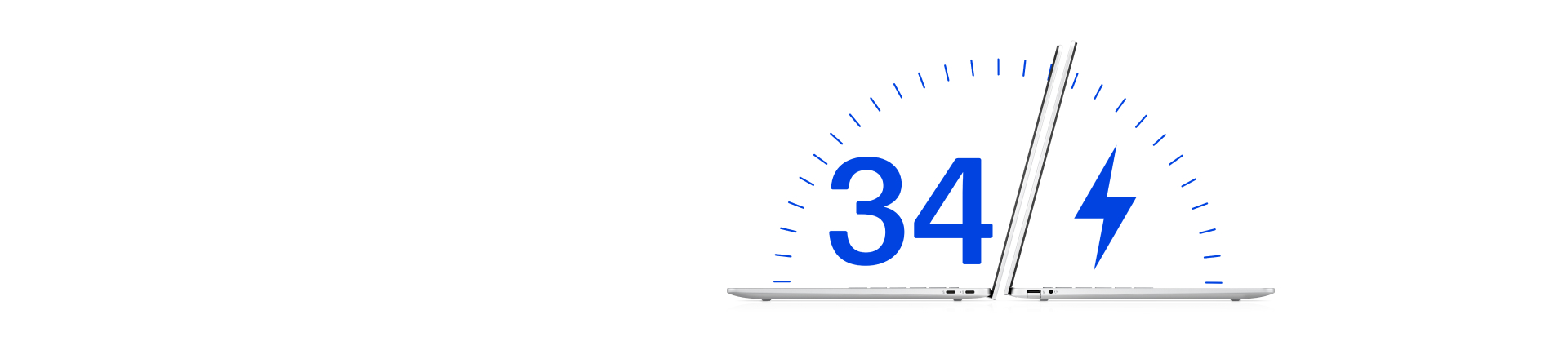 Up to 34 hours battery life